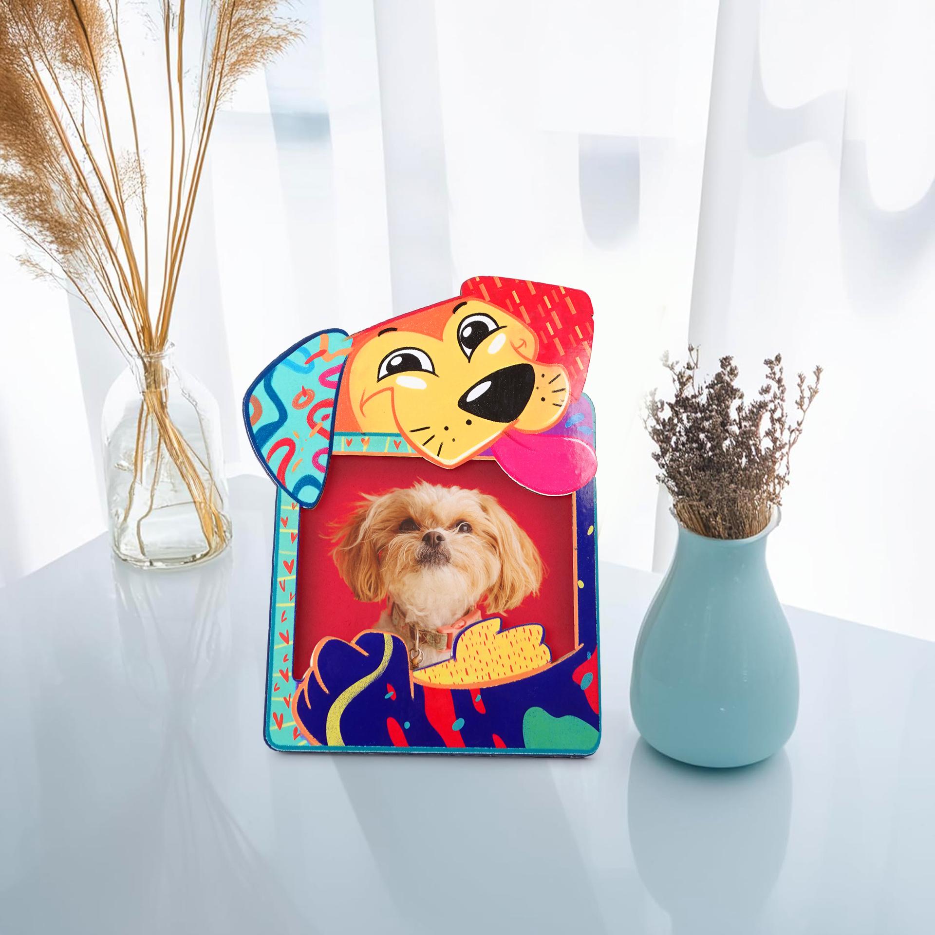 The Blot Studio Colourful dog photo frame