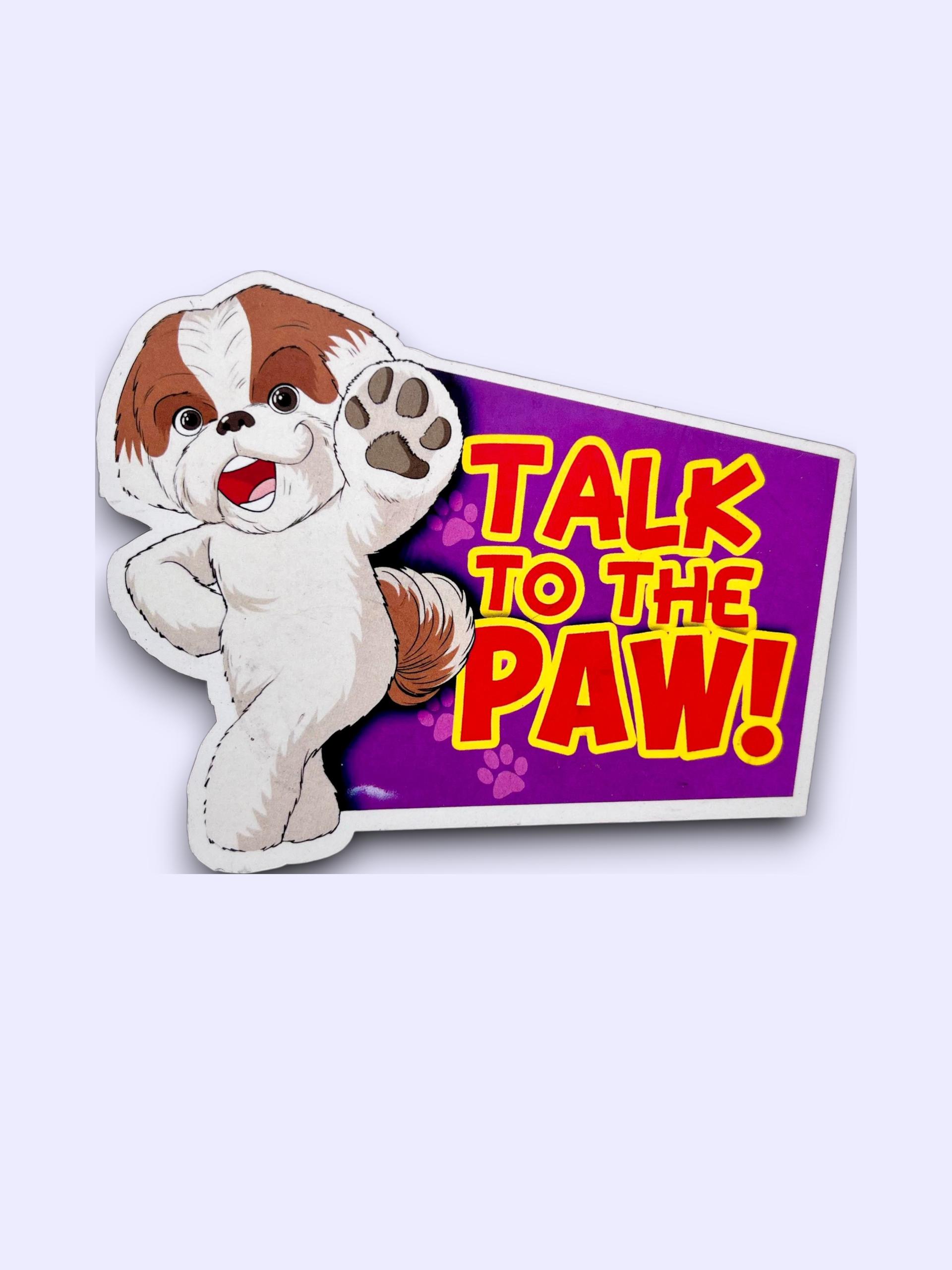 The Blot Studio Shih Tzu Talk to the Paw