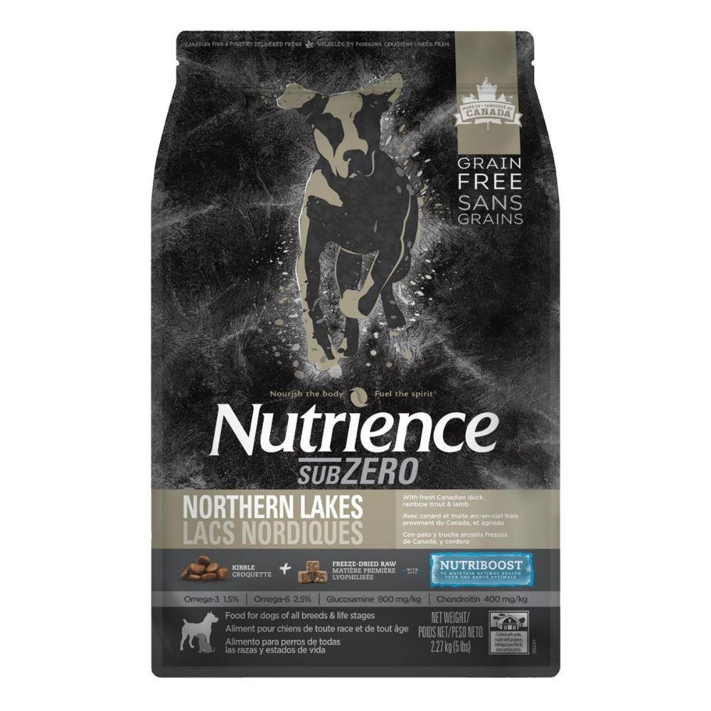 Nutrience Subzero Northern Lakes – Fish & Duck Dog Food (5lb)