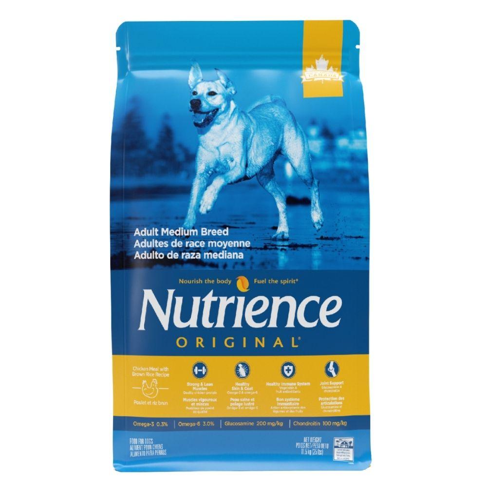 Nutrience Original Chicken & Brown Rice Dog - Medium Breed 11.5kg