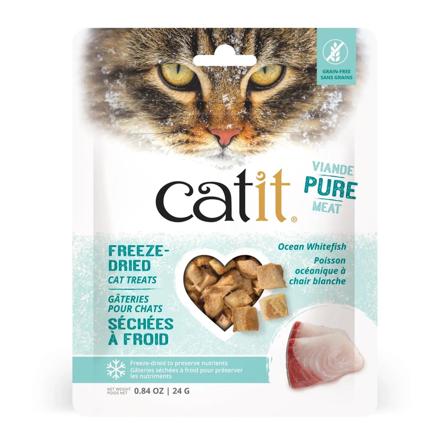Catit Freeze-dried Cat Treats Ocean Whitefish – 24 g