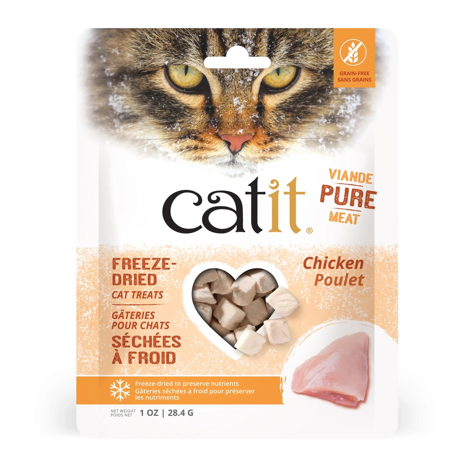 Catit Freeze-dried Cat Treats Chicken – 28.4 g