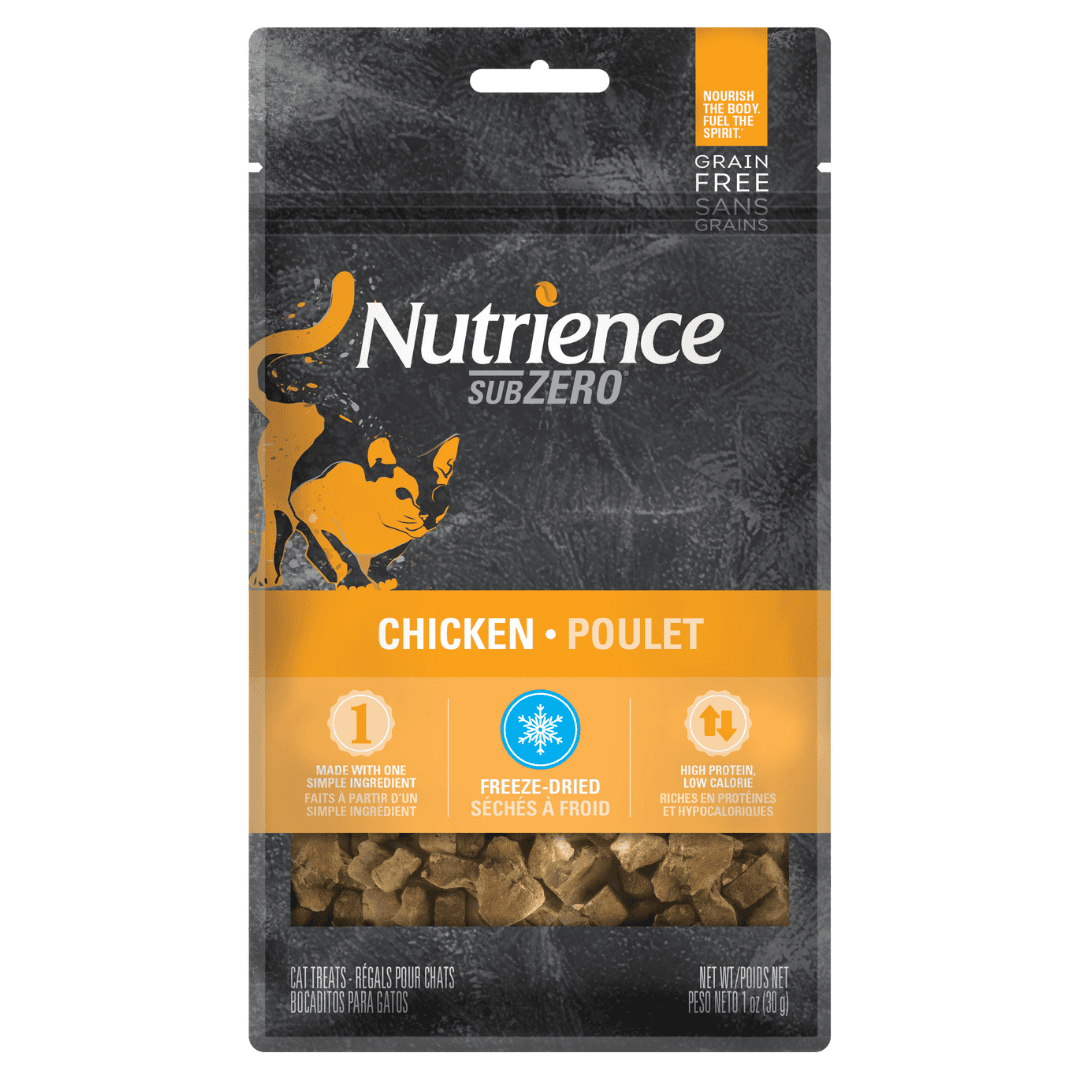 Nutrience Grain Free SubZero Treats – Freeze Dried Chicken – 30 g (1 oz)