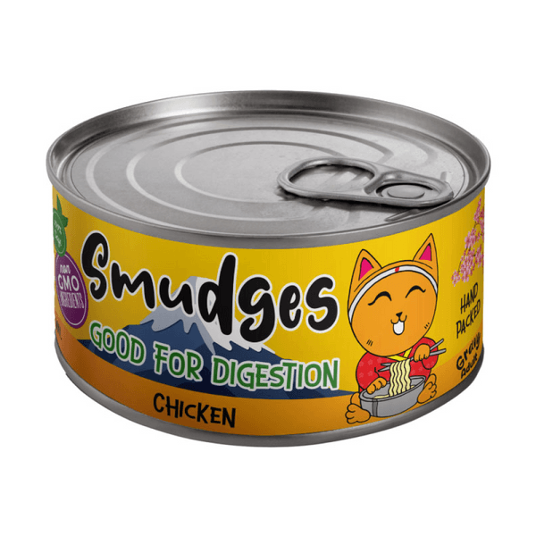 Smudges Adult Cat Chicken Flakes in Gravy