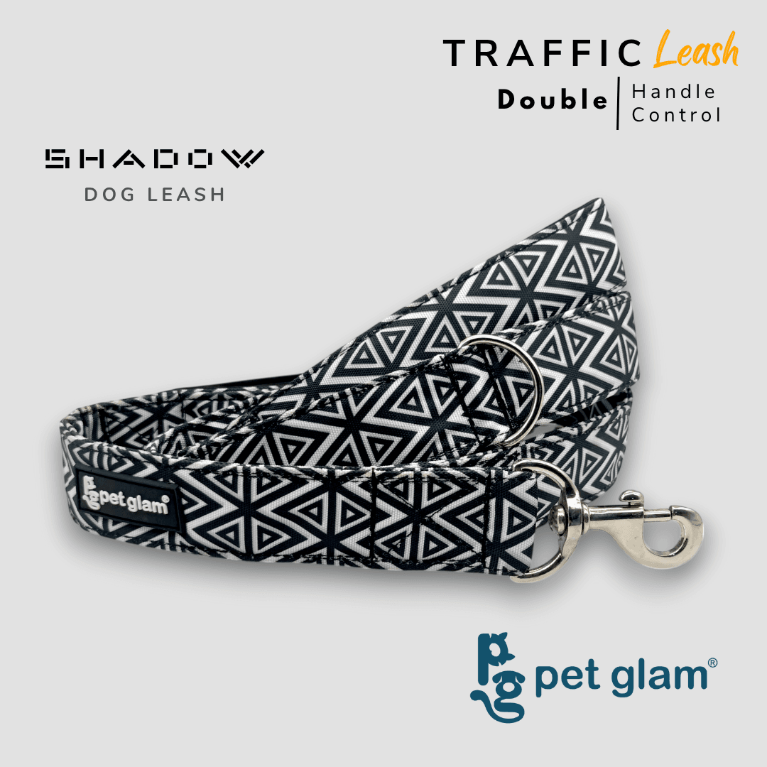 Pet Glam Traffic Dog Leash-Shadow-XL