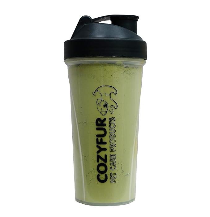 COZYFUR Shaker Bottle 650 ml Transperant