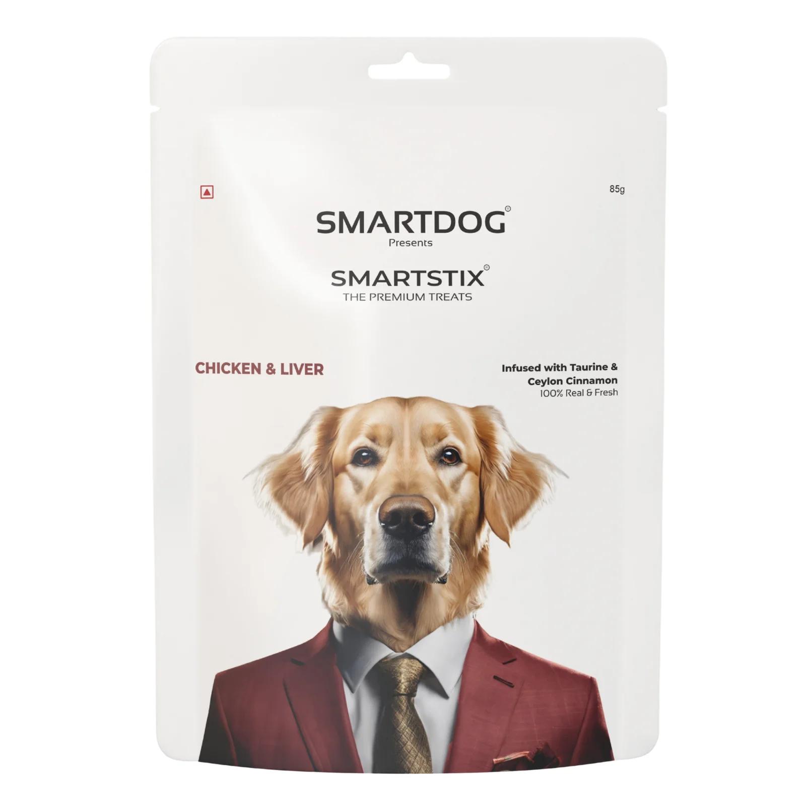 SmartStix Chicken And liver Treats 85g