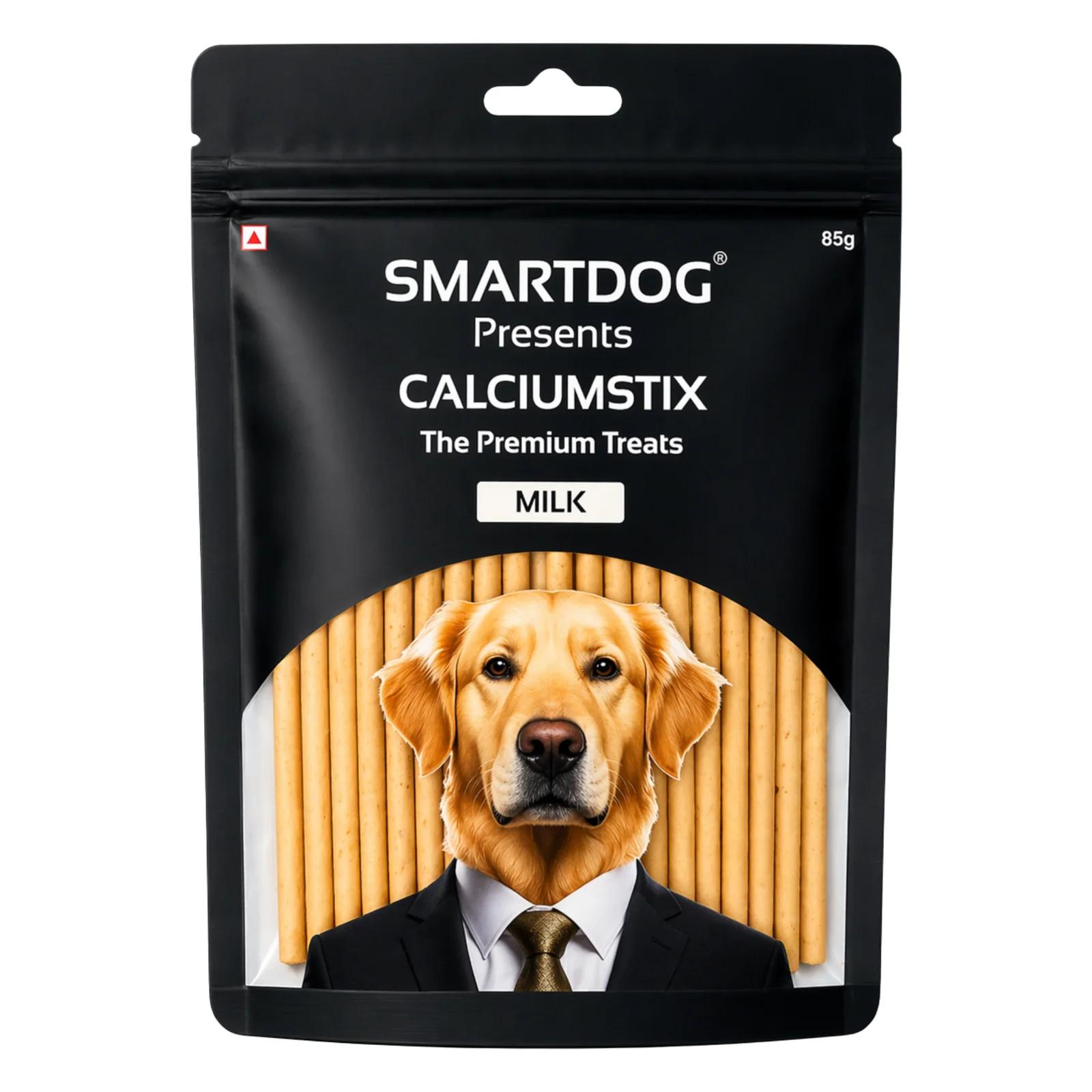 CalciumStix for Dogs, Milk Flavour 85g